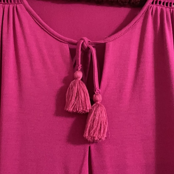 Fuschia dress by TART with POCKETS sz SMALL - Picture 2 of 7